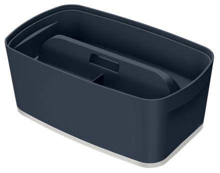 LEITZ Storage MyBox Small with Lid Cosy V.Grey (52630089*4)