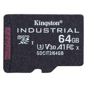 KINGSTON 64GB microSDXC Industrial C10 A1 pSLC