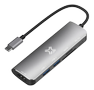 XTREMEMAC HUB USB-C - 6 PORTS (HDMI, SD/MSD Cards, 2*USB-A, USB-C PD)