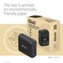 CLUB 3D Travel Charger 100W Gan