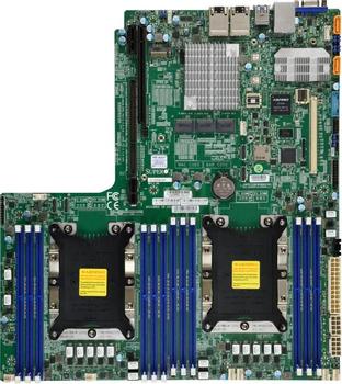 SUPERMICRO X11DDW-NT C622 DDR4 M2/U2 EATX VGA 2X10GBE 14XSATA NVME RETAIL  IN CPNT (MBD-X11DDW-NT-O)