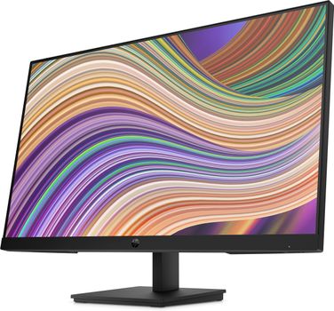 HP P27 G5 - P-Series - LED-skärm - 27" - 1920 x 1080 Full HD (1080p) @ 75 Hz - IPS - 250 cd/m² - 1000:1 - 5 ms - HDMI, VGA, DisplayPort - svart ställ, svart huvud (64X69AA#ABB)