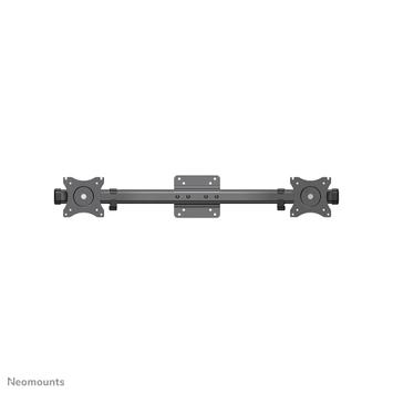 Neomounts by Newstar NEOMOUNTS FPMA-CB100BLACK Dual Monitor Adapter 10-27inch Twin Screen Mounting Rail 18kg VESA 75x75/ 100x100mm black (FPMA-CB100BLACK)