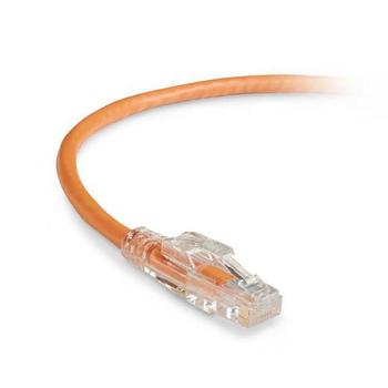 BLACK BOX GIGATRUE 3 CAT6  PATCH CABLE ORANGE 1FT (C6PC70-OR-01)