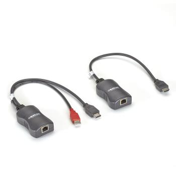 BLACK BOX LINE-POWERED EXTENDER KIT - HDMI OVER CATX - HDMI 1.3, 50M, EXTENDER KIT (AVU8010A)