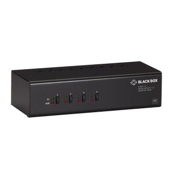 BLACK BOX KVM Switch Dual Head Hdmi/dp Usb3 4-Port (KV6224DPH)