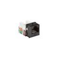 BLACK BOX CAT6A KEYSTONE JACK, BLACK