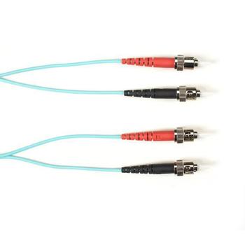 BLACK BOX OM4 MM FO PATCH CABLE DUPLX, (FOCMPM4-030M-STST-AQ)