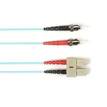 BLACK BOX OM4 MM FO PATCH CABLE DUPLX,  (FOCMPM4-003M-STSC-AQ)