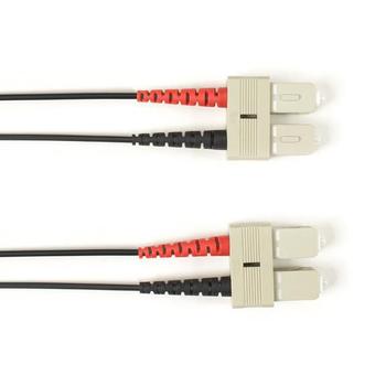 BLACK BOX SM FO PATCH CABLE DUPLX,  (FOCMPSM-010M-SCSC-BK)