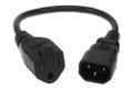 MICROCONNECT Power cord NEMA 5-15R F to
