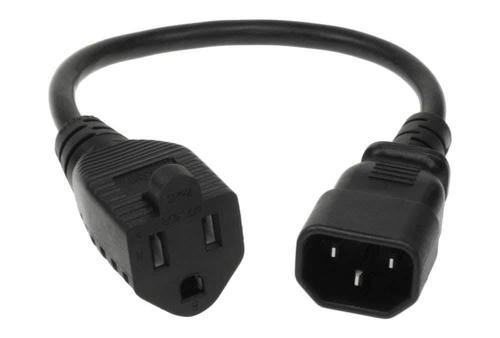 MICROCONNECT Power cord NEMA 5-15R F to  (PE110403SJTC14-IT)