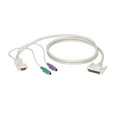 BLACK BOX KVM CPU CABLE - DB25, VGA, PS/2, 5-FT. (1.5-M) (EHN151-0005)