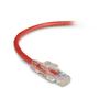 BLACK BOX GIGATRUE 3 CAT6  PATCH CABLE RED 5FT