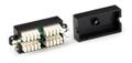 BLACK BOX CAT 5E HARD WIRE COUPLER STP