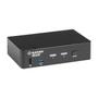 BLACK BOX 4K60, USB-C, 2-PORT 