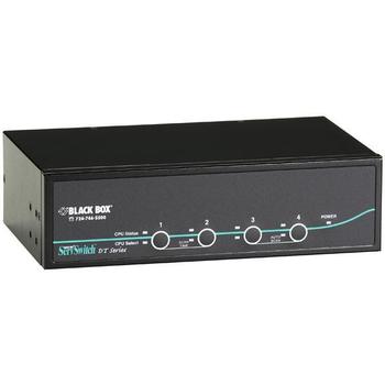 BLACK BOX 4PT SERVSWITCH DT DUAL DVI  (KV9624A)