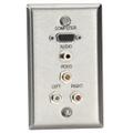 BLACK BOX WALLPLATE SS, SINGLE GANG - 