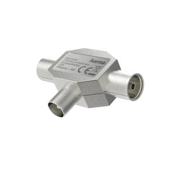 HAMA Antenna Splitter Coax 1-2 for Radio (00205237)