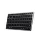 SATECHI Slim X1 trådlöst tangentbord Designad för Apple, nordisk layout, bluetooth,  bakgrundsbelysta tangenter (ST-BTSX1M-ND)