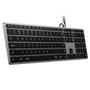 SATECHI Slim W3 Keyboard Universal  (ST-UCSW3M)