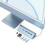 SATECHI USB-C Aluminum USB Hub & Card Reader - Silver (ST-TCHCRS)