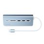 SATECHI USB-C Aluminum USB Hub & Card Reader - Silver (ST-TCHCRS)