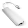 SATECHI Slim Aluminum Type-C Multi-Port Adapter V2 USB 3.2 Gen 1 (3.1 Gen 1) Type-C (ST-SCMA2S)