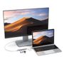 SATECHI Slim Aluminum Type-C Multi-Port Adapter V2 USB 3.2 Gen 1 (3.1 Gen 1) Type-C (ST-SCMA2S)