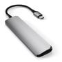 SATECHI Slim Aluminum Type-C Multi-Port Adapter V2 USB 3.2 Gen 1 (3.1 Gen 1) Type-C (ST-SCMA2S)