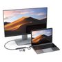 SATECHI Slim Aluminum Type-C Multi-Port Adapter V2 USB 3.2 Gen 1 (3.1 Gen 1) Type-C (ST-SCMA2S)