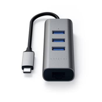 SATECHI Interface Hub Usb 3.2 Gen 1  (ST-TC2N1USB31AS)