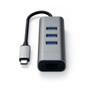 SATECHI Interface Hub Usb 3.2 Gen 1  (ST-TC2N1USB31AS)