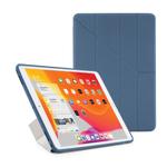PIPETTO iPad 10,2-tums 2019/2020 Origami-fodral med TPU-baksida - Grå (P052-50-7)