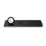 SATECHI SatechiTrio Trådløs Ladestasjon Lad 3 enheter samtidig, Apple Watch (2.5W), iPhone/ Android (7.5W), AirPods (5W) (ST-X3TWCPM)