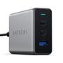 Satechi Satechi 100W GaN PD-Reiselader (2xUSB-C & USB-A) space gray