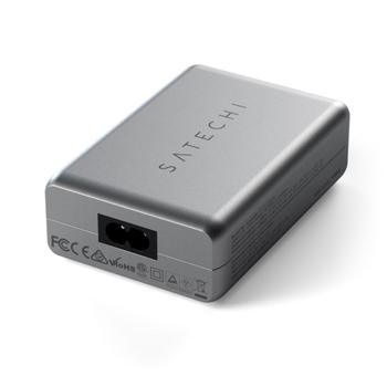 Satechi Satechi 100W GaN PD-Mulitlader (2xUSB-C & USB-A) space gray (ST-TC100GM-EU)