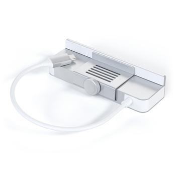 SATECHI USB-C Clamp Hub for the 24" iMac (2021) - Silver (ST-UCICHS)