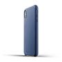 MUJJO Full Leather Case for iPhone 6.5 - Blue