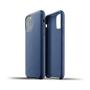 MUJJO Etui i fuld læder til iPhone 11 Pro - Monaco Blue