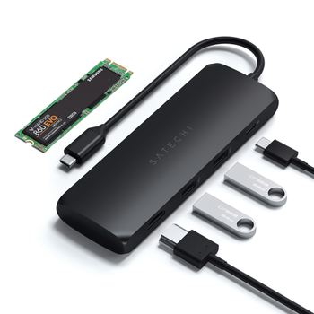 SATECHI USB-C Hybrid USB-A 3.2 Gen 2 (3.1 Gen 2 (ST-UCHSEK)