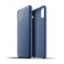 MUJJO Etui i fuld læder til iPhone 11 Pro Max - Monaco Blue