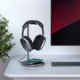SATECHI 2-in-1 Headphone Stand With Wireless Charger Svart (ST-UCHSMCM)