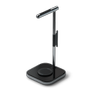 SATECHI 2-in-1 Headphone Stand With Wireless Charger Svart (ST-UCHSMCM)