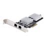 STARTECH 2-Port 10Gbps PCIe Network Adapter Card Network Card for PC/Server PCIe Ethernet Card NIC/LAN Interface Card