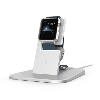 TWELVESOUTH Twelve South HiRise for Apple Watch - Bedroom frame you want to your Apple Watch - Silver (12-1503)