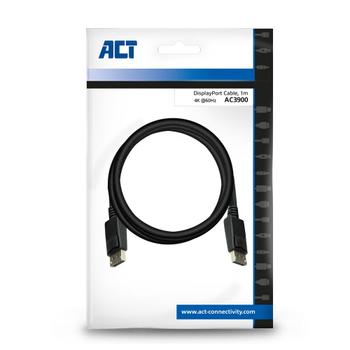 ACT 1 meter DisplayPort cable male - male (AC3900)