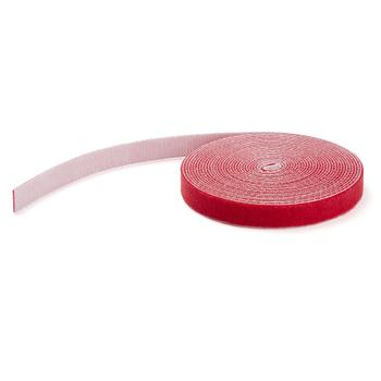 STARTECH 50FT. HOOK AND LOOP ROLL - RED - RESUABLE ACCS (HKLP50RD)