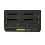 STARTECH StarTech.com 4 Bay USB 3.0/ eSATA Hard Drive Duplicator Dock for 2.5" & 3.5" SATA/ IDE SSD HDD - Standalone 1:3 Copier Docking Station (SATDOCK4U3RE) - Hard drive duplicator - 4 bays (SATA-300) - for  (SATDOCK4U3RE)