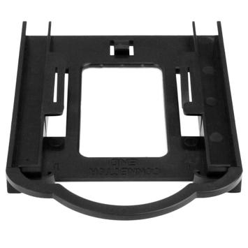 StarTech 2.5" HDD / SDD Mounting Bracket for 3.5" Drive Bay - Tool-less Installation - 2.5 Inch SSD HDD Adapter Bracket (BRACKET125PT) - uttagbar harddiskramme (BRACKET125PT)